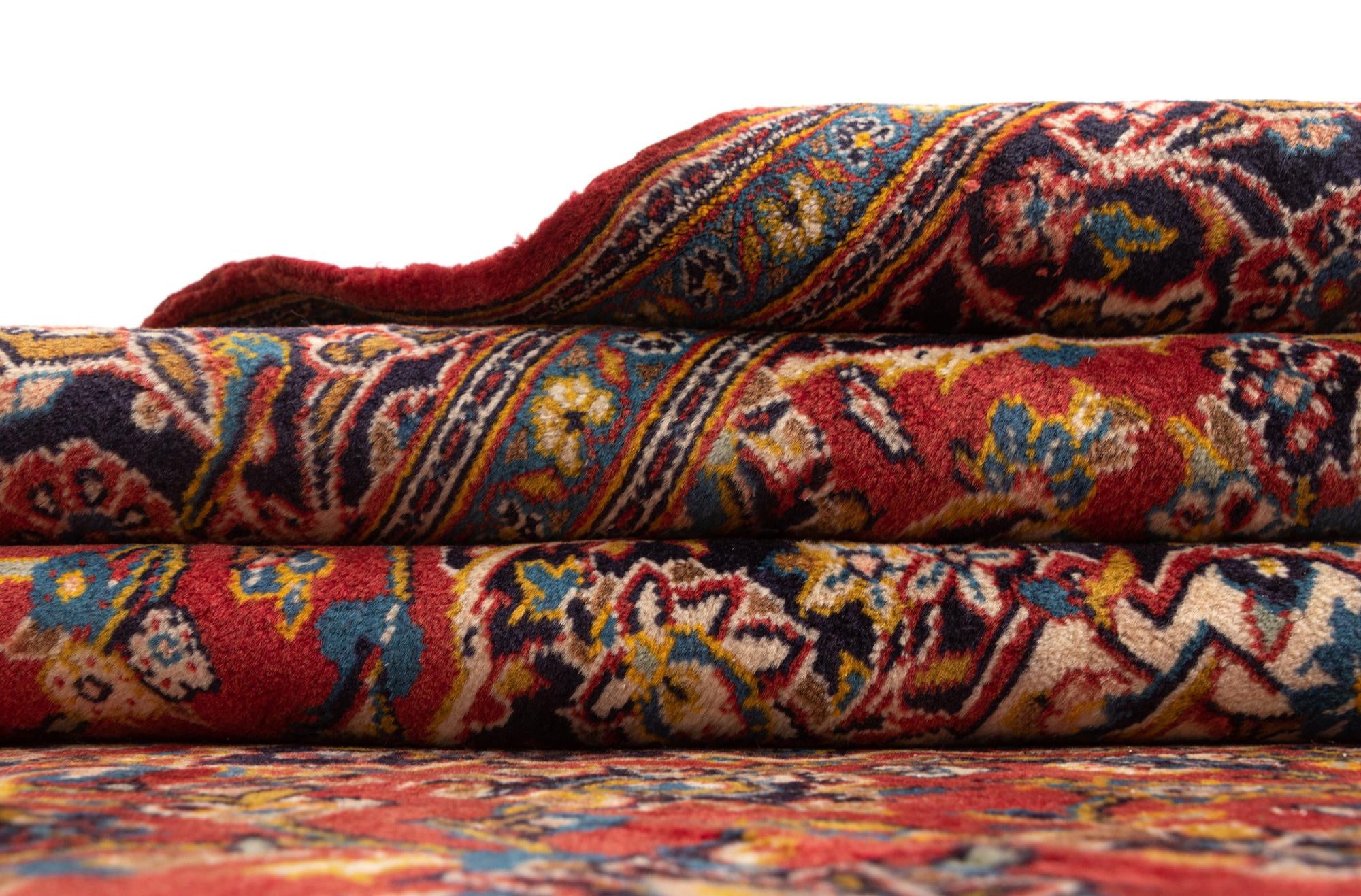 6' 10 x 9' 11 Kashan Wool Rug