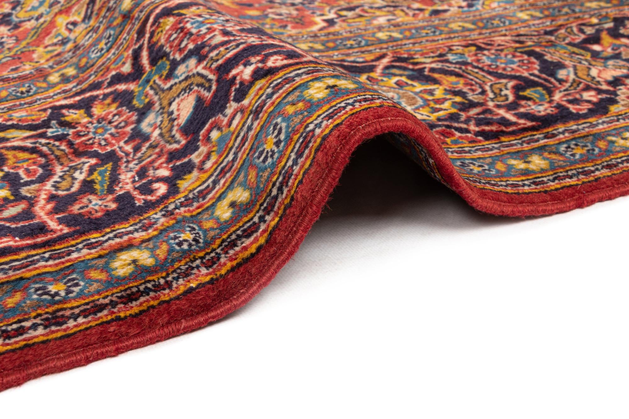 6' 10 x 9' 11 Kashan Wool Rug