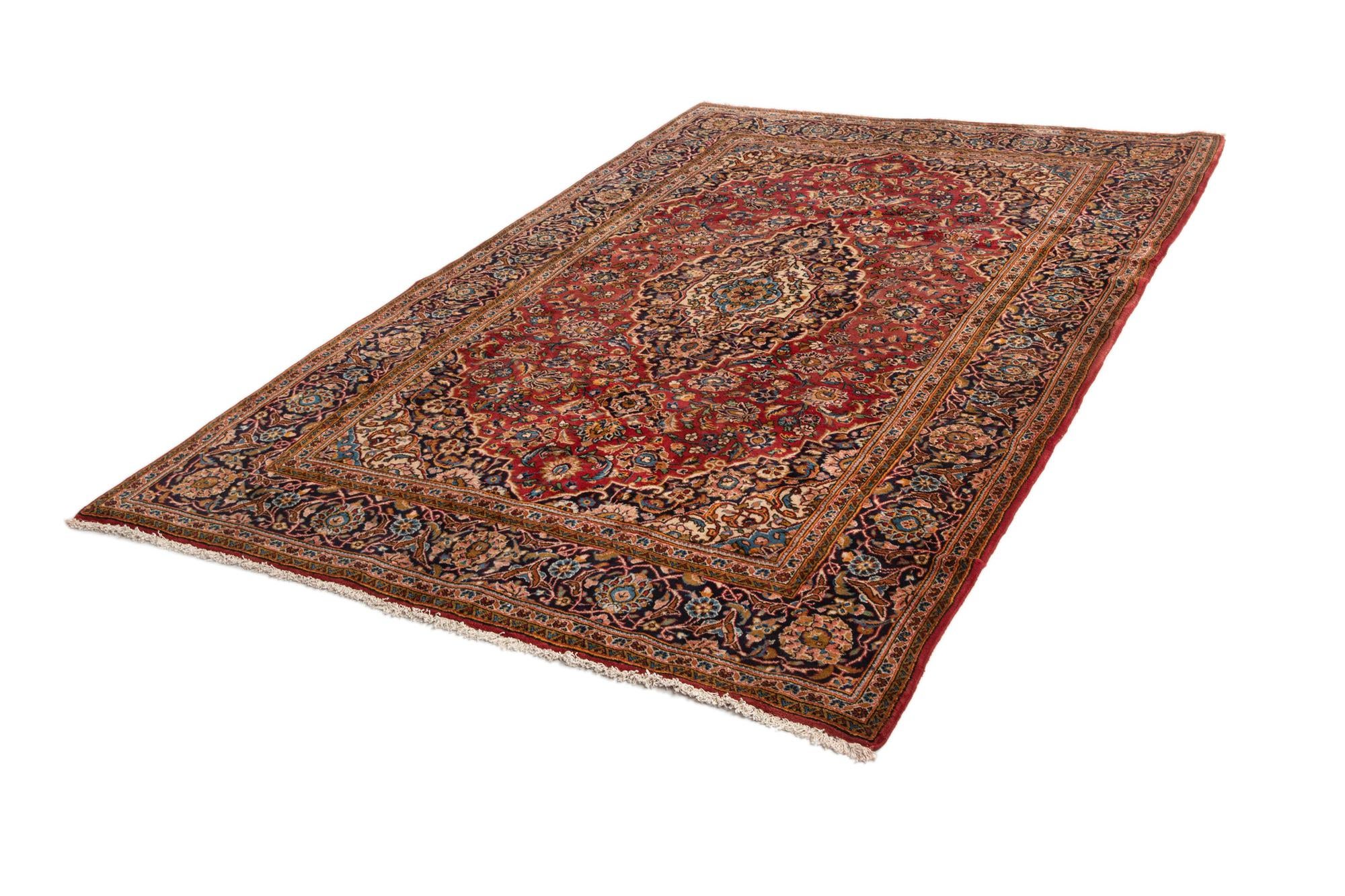 6' 5 x 10' Kashan Wool Rug