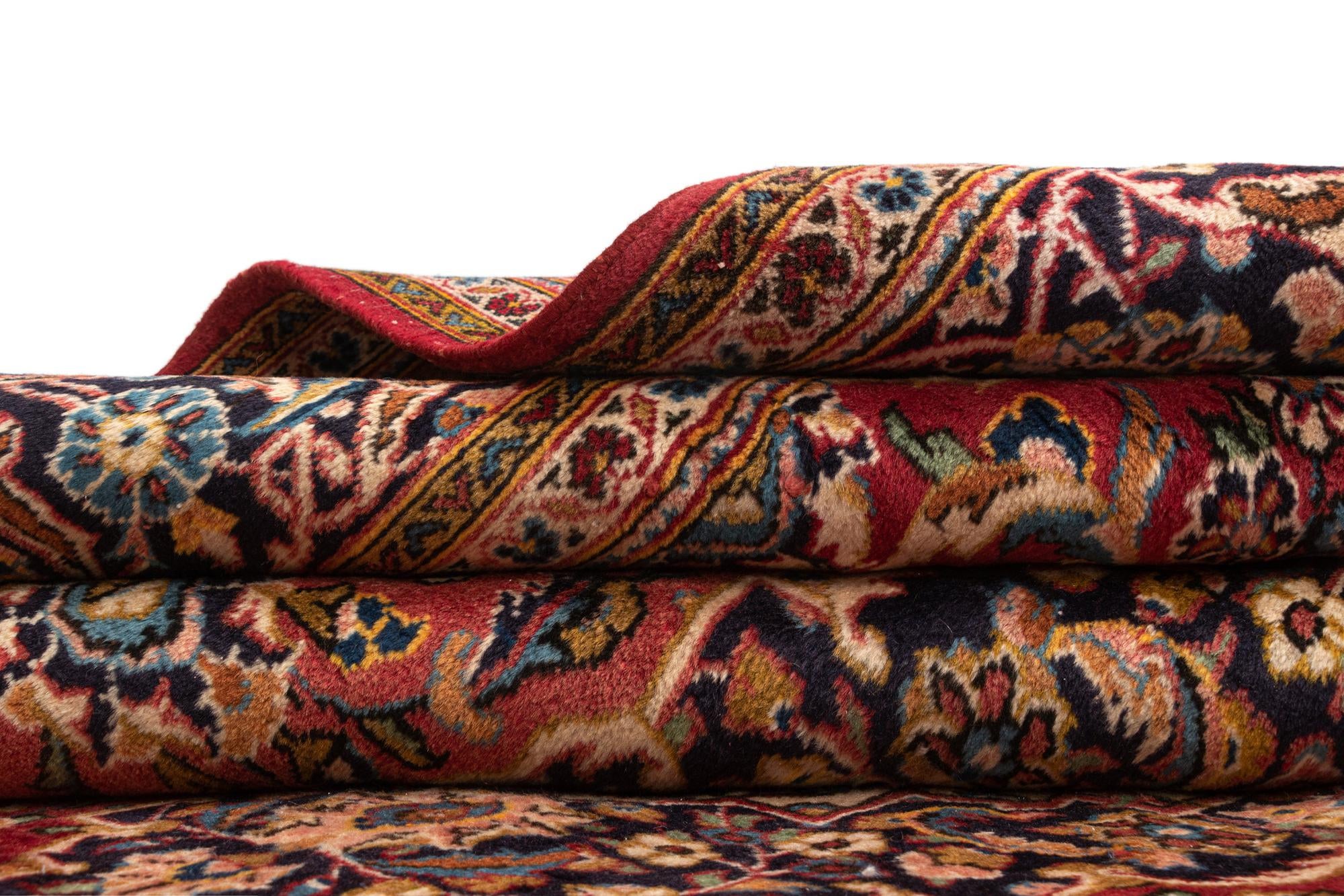 6' 5 x 10' Kashan Wool Rug