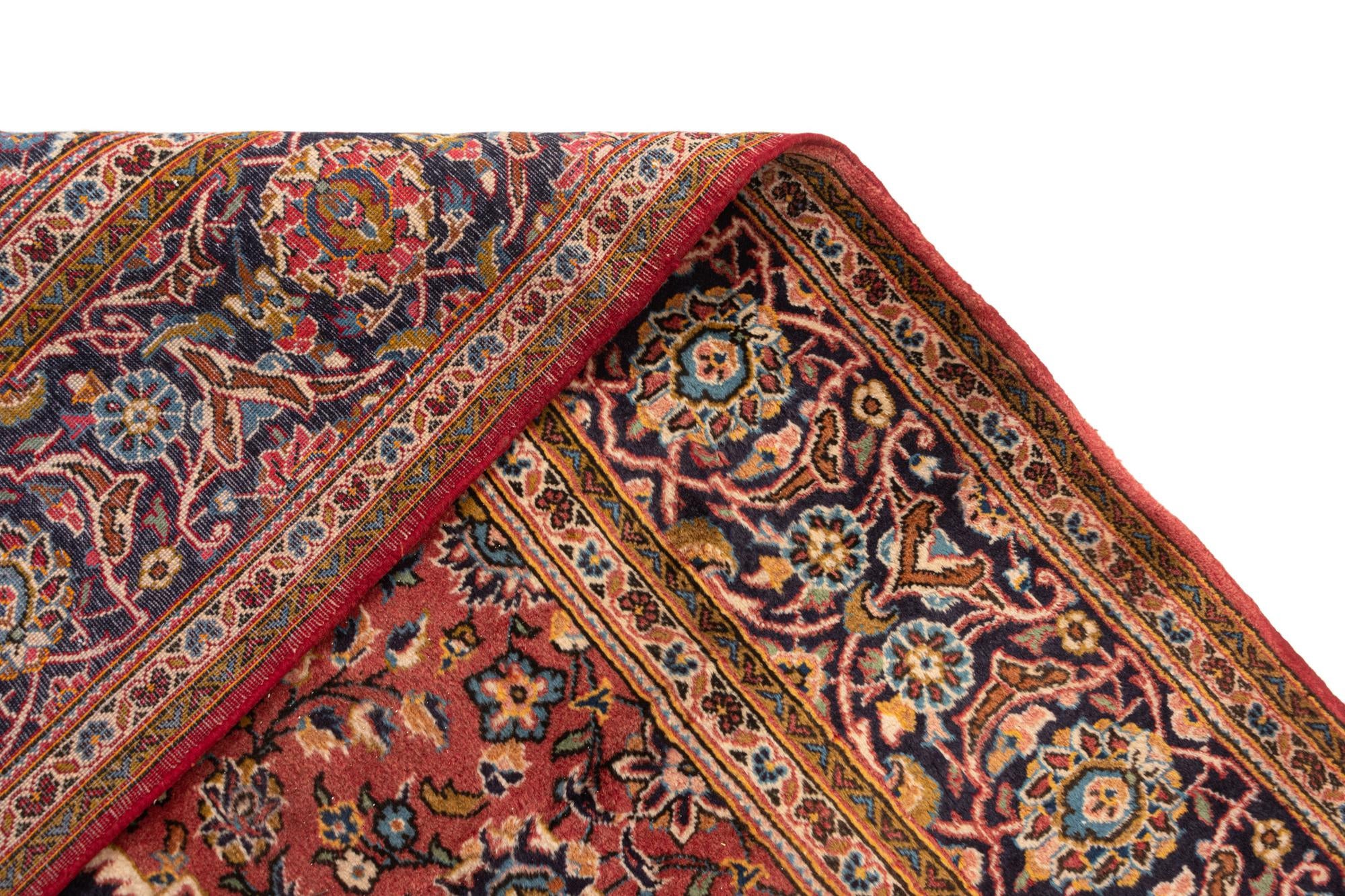 6' 5 x 10' Kashan Wool Rug
