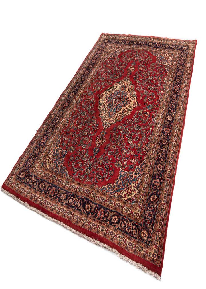7' x 10' Kashan Wool Rug