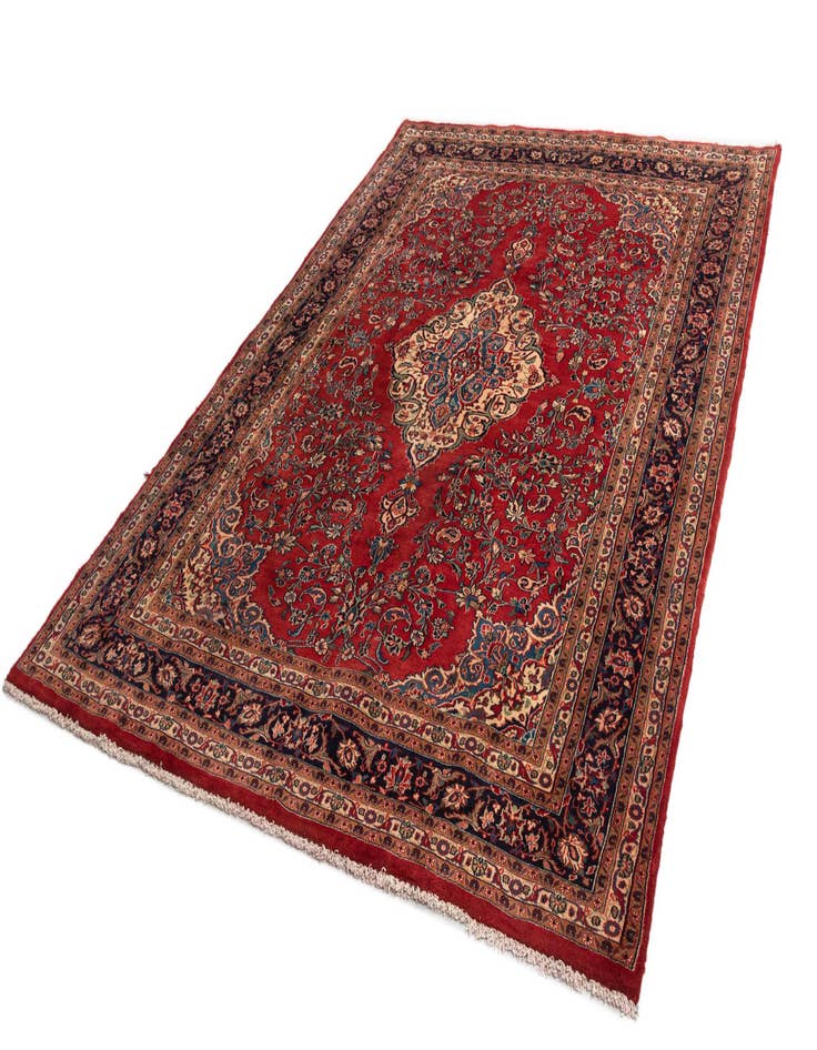 Detail image of 7' x 10' Kashan Wool Rug