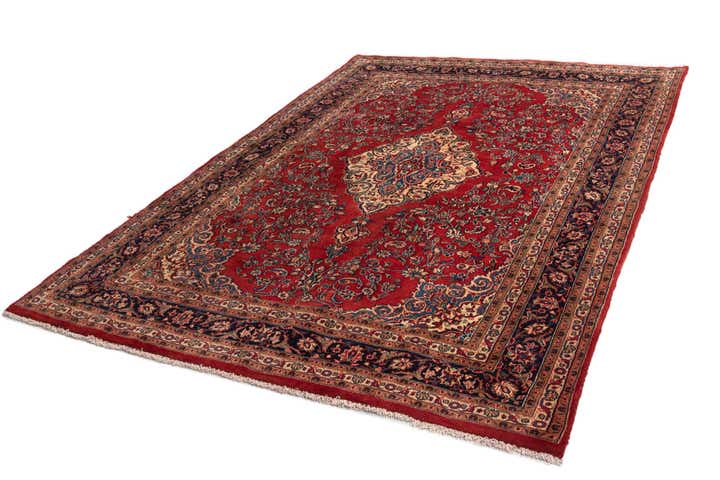 7' x 10' Kashan Wool Rug