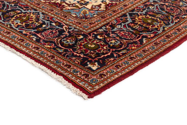 Detail image of 8' 1 x 10' 9 Kashan Wool Rug