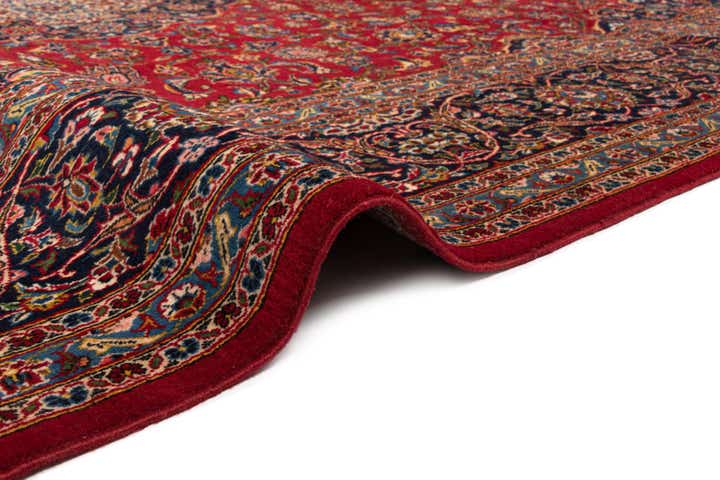 10' 6 x 13' 9 Kashan Wool Rug