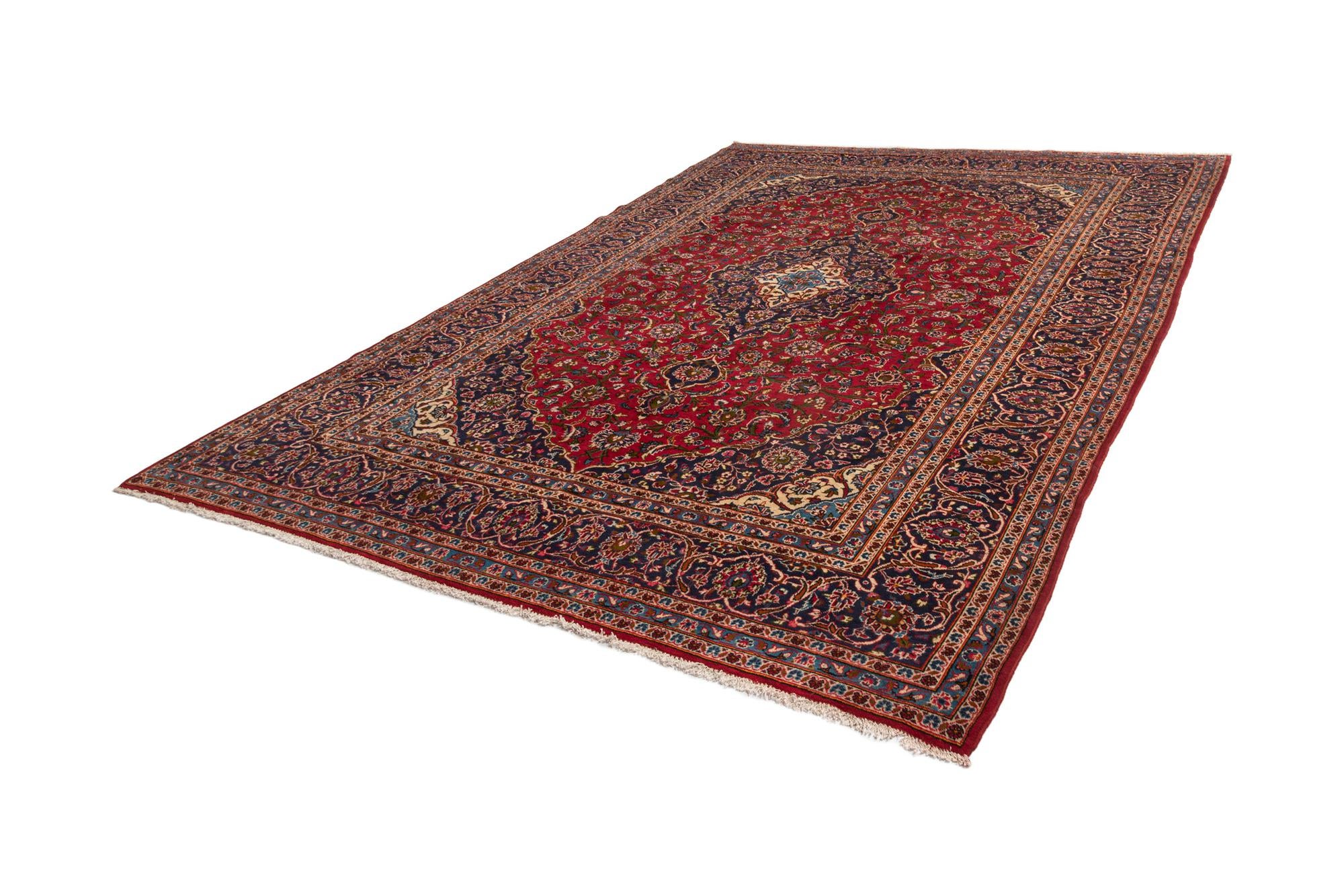 9' 9 x 14' Kashan Wool Rug