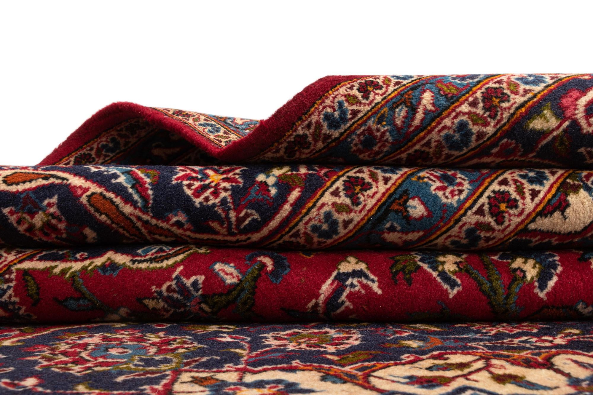9' 9 x 14' Kashan Wool Rug