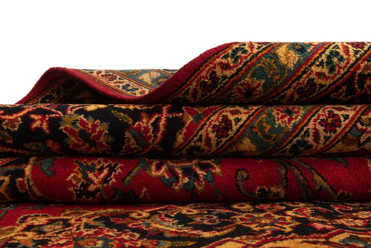Detail image of 9' 9 x 13' 5 Kashan Wool Rug