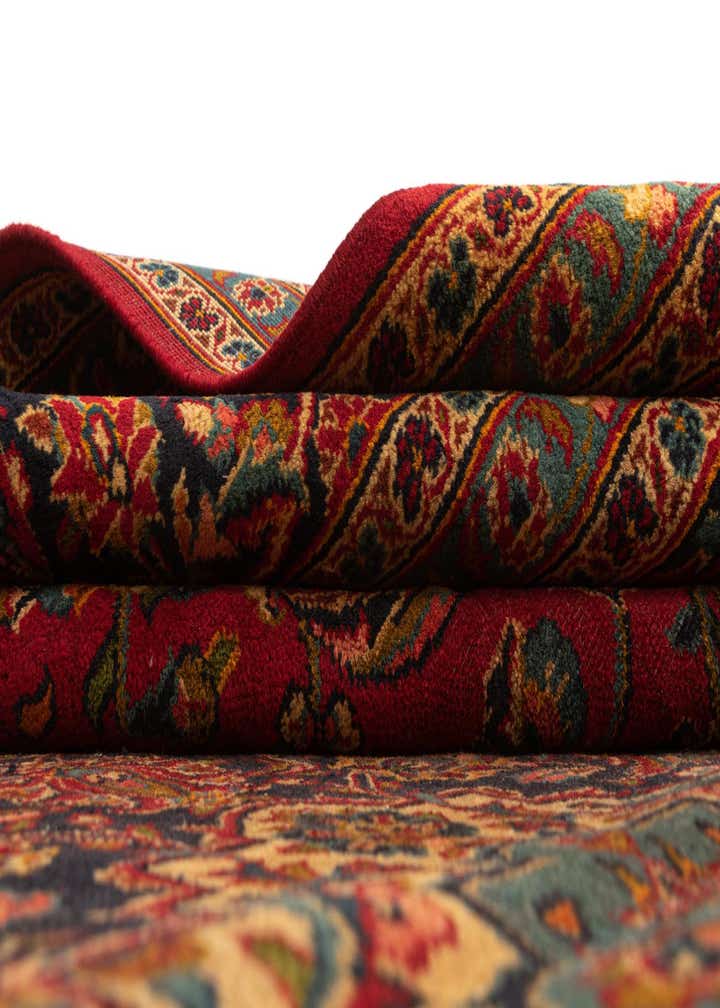 9' 9 x 12' 11 Kashan Wool Rug