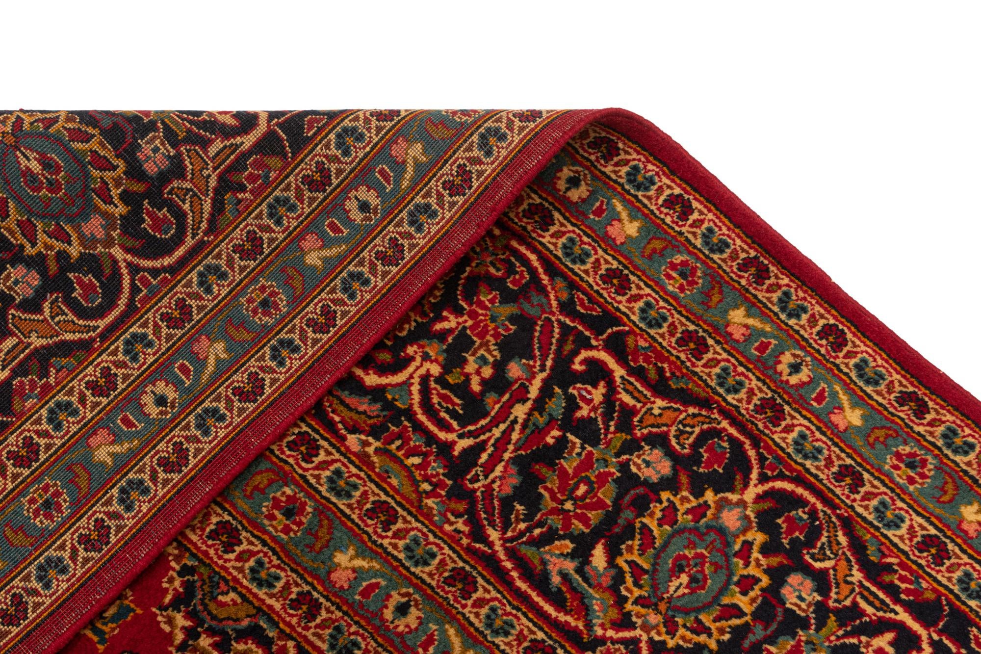 9' 9 x 12' 11 Kashan Wool Rug