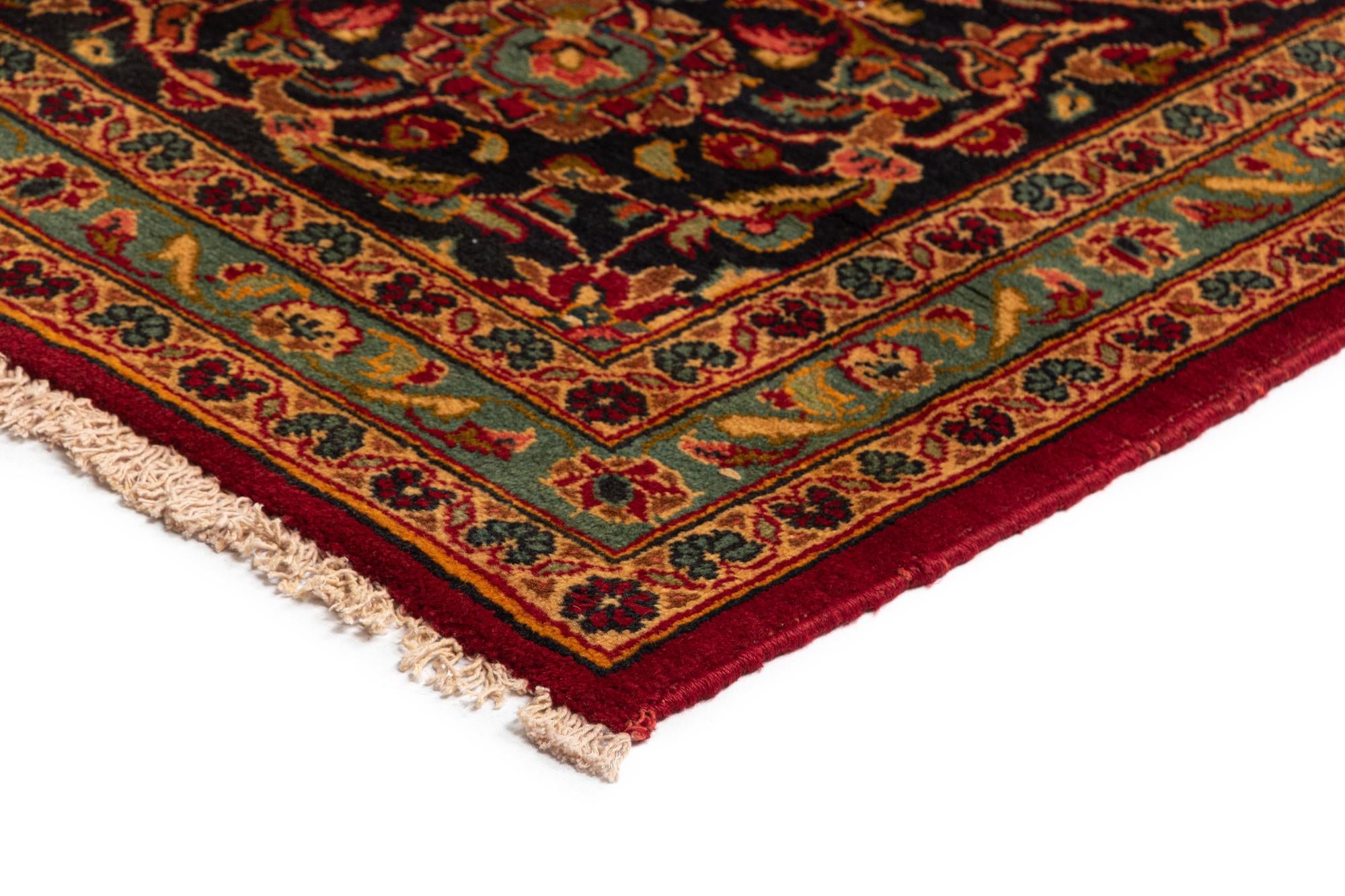 9' 7 x 12' 10 Kashan Wool Rug