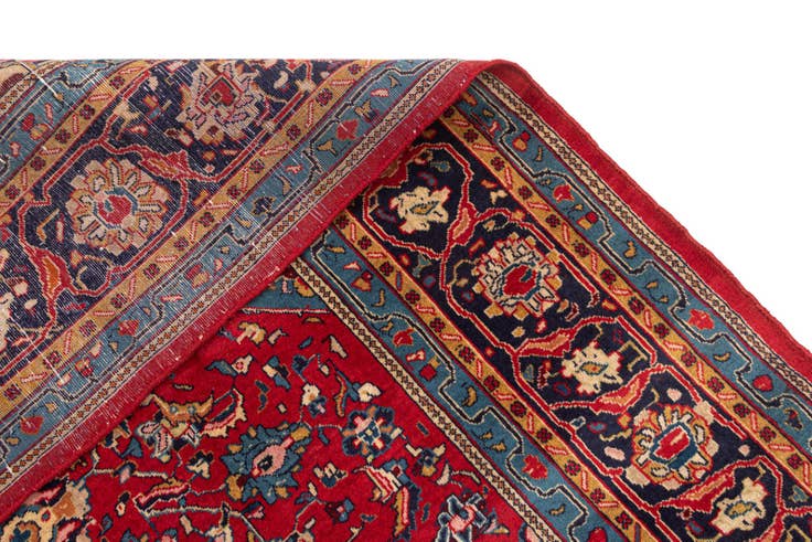 Detail image of 8' x 11' 5 Kashan Wool Rug