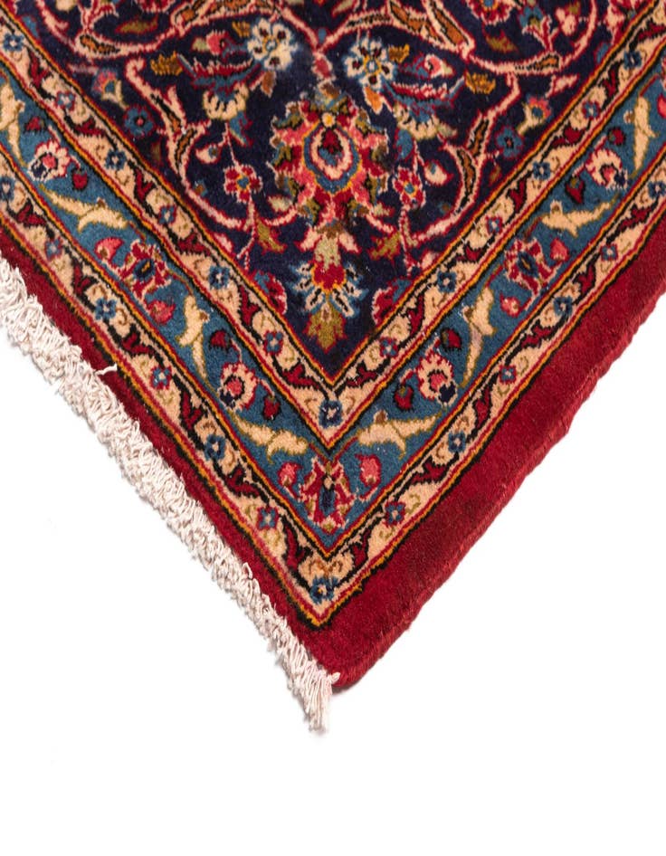 Detail image of 8' 1 x 11' 5 Kashan Wool Rug