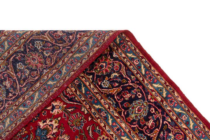 8' 1 x 11' 5 Kashan Wool Rug