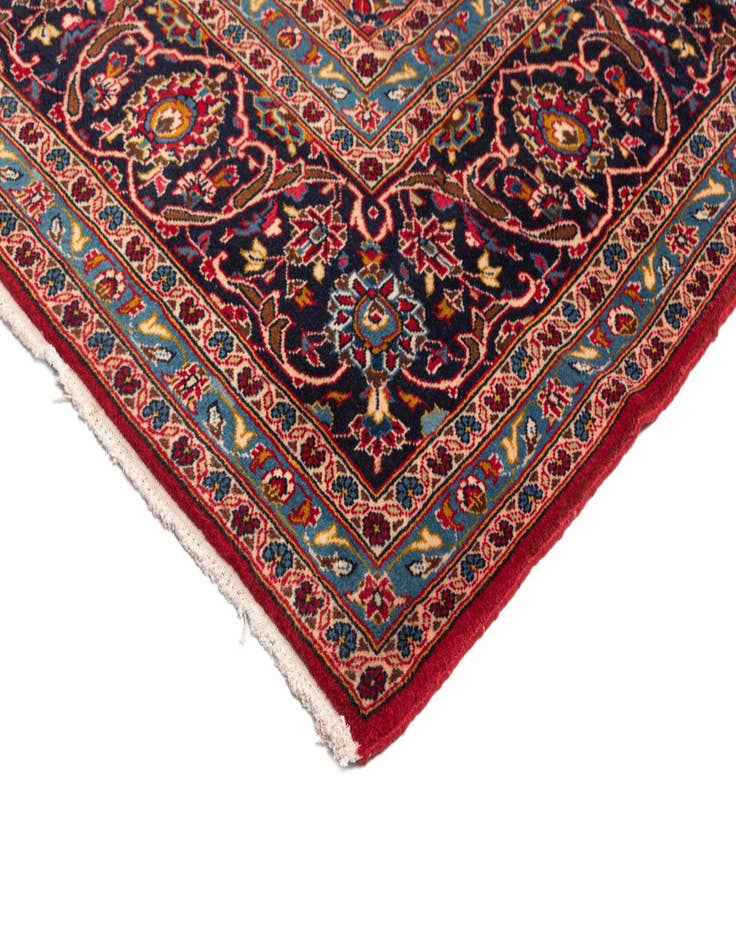 Detail image of 8' 1 x 11' 8 Kashan Wool Rug