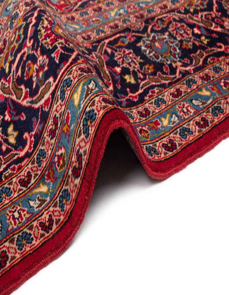 Detail image of 8' 1 x 11' 8 Kashan Wool Rug