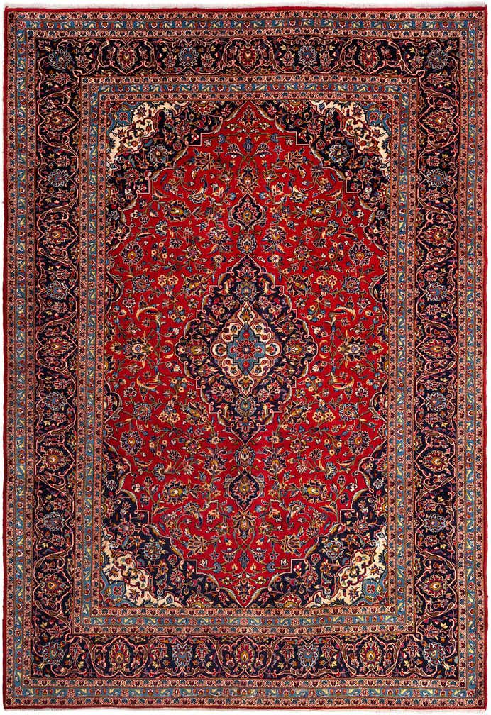 8' 1 x 11' 8 Kashan Wool Rug