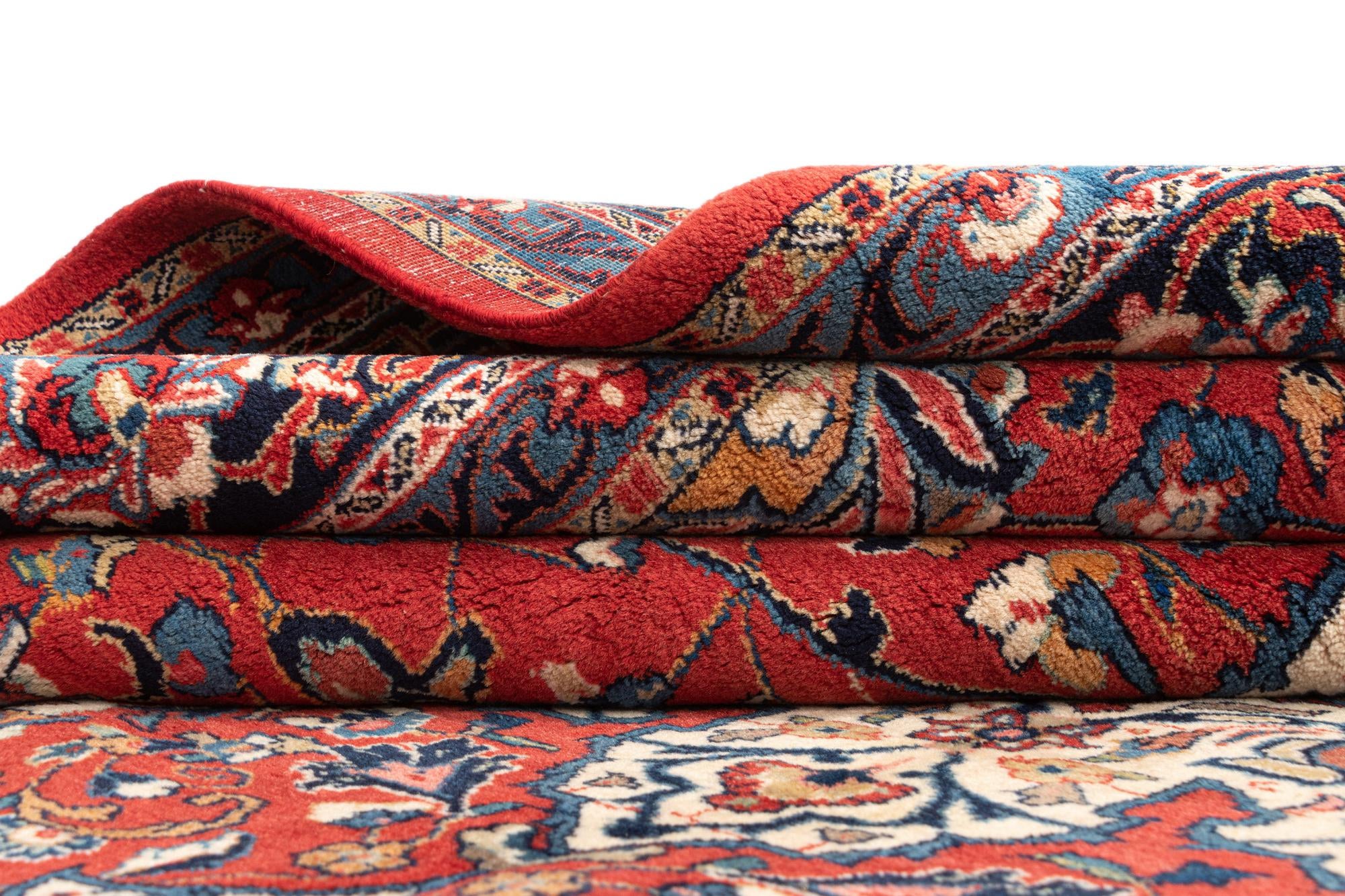 8' 2 x 10' Kashan Wool Rug