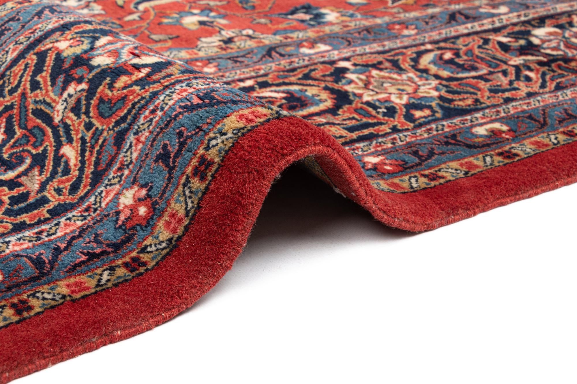 8' 2 x 10' Kashan Wool Rug
