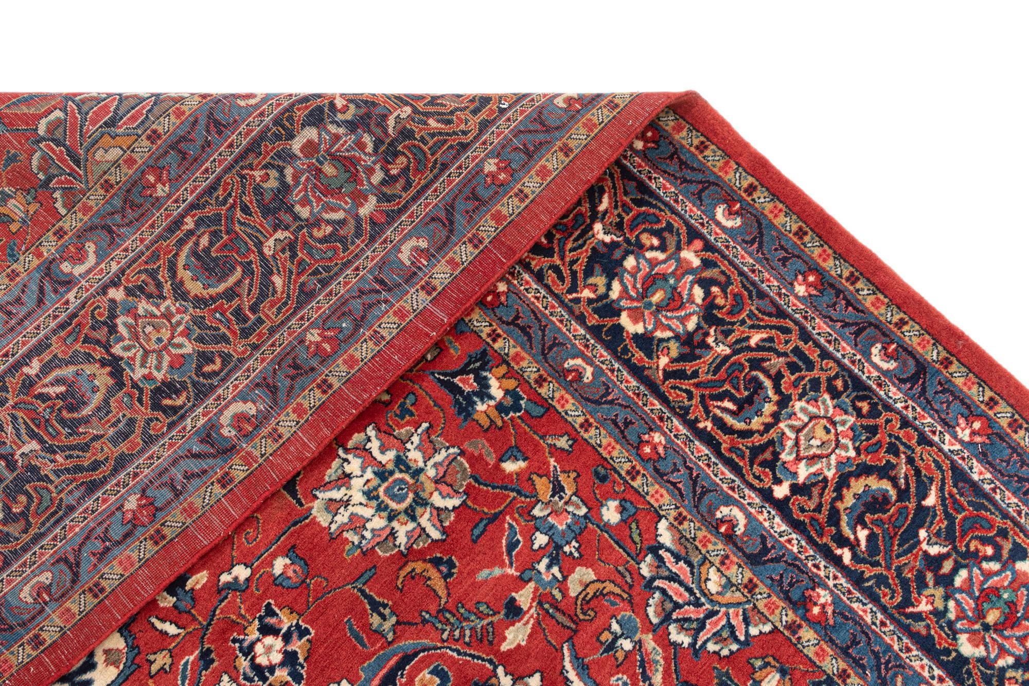 8' 2 x 10' Kashan Wool Rug