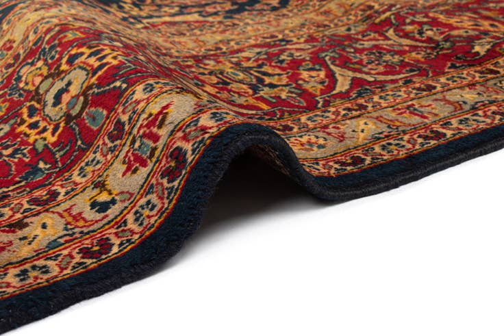 Detail image of 9' 9 x 12' 8 Kashan Wool Rug