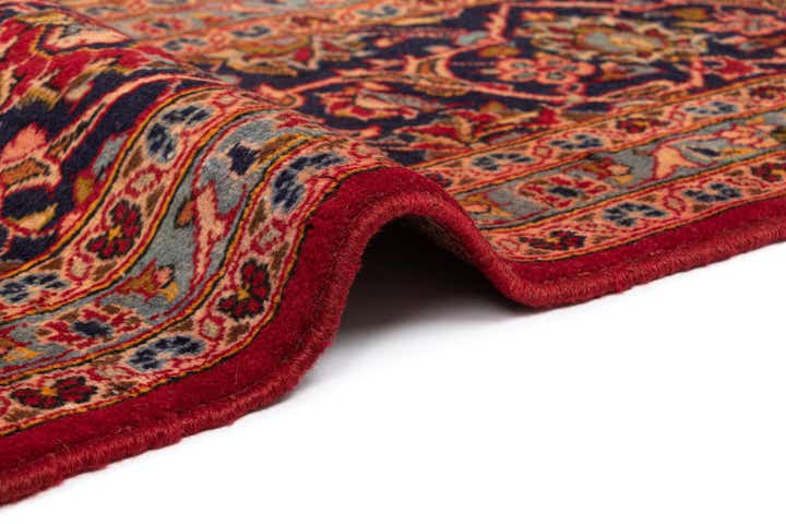 9' 8 x 13' 11 Kashan Wool Rug