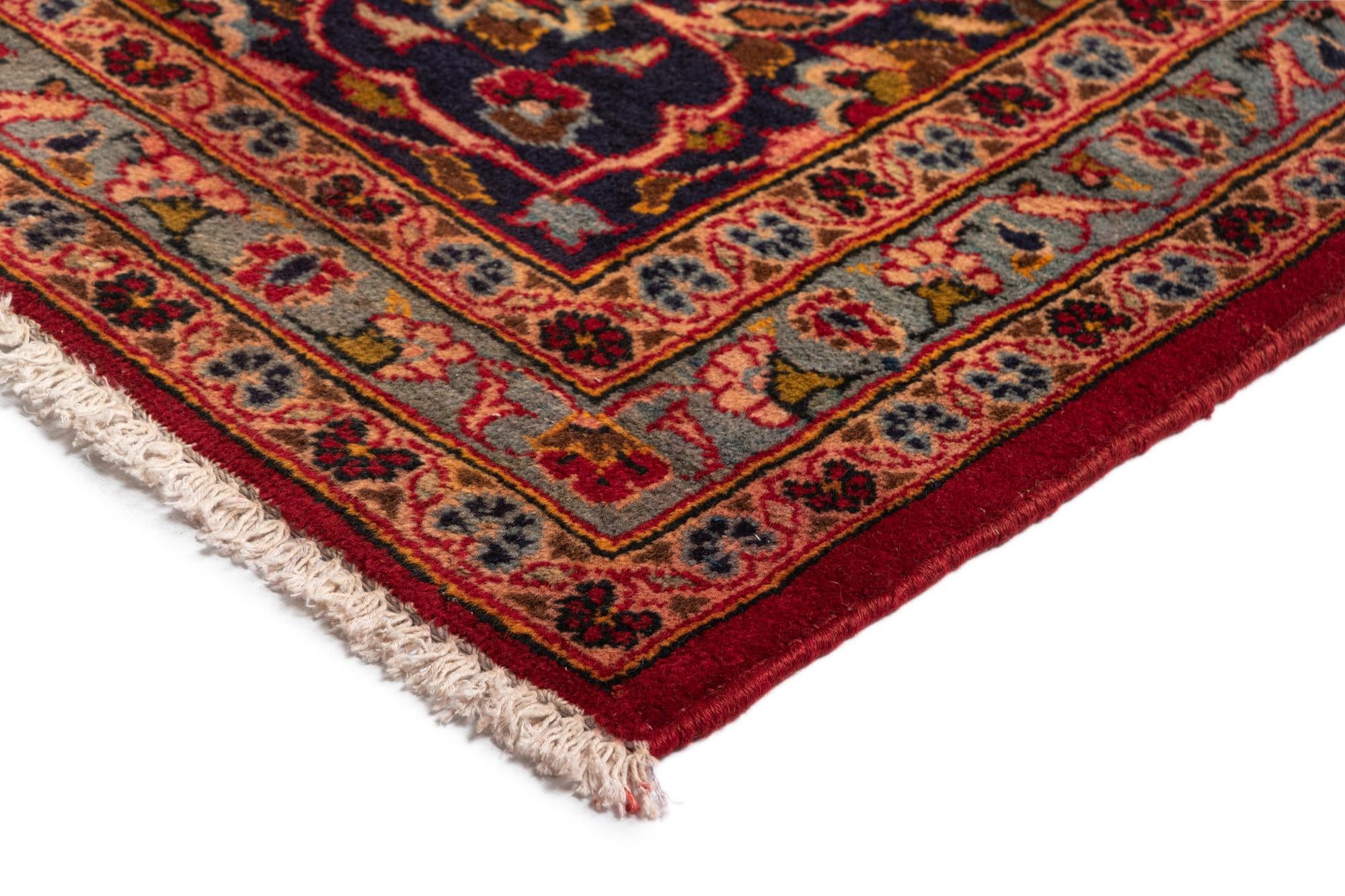 9' 8 x 13' 11 Kashan Wool Rug