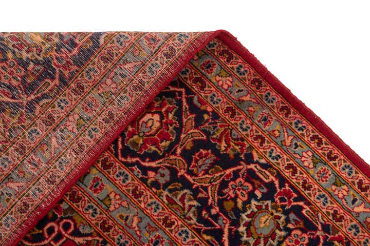 9' 8 x 13' 11 Kashan Wool Rug