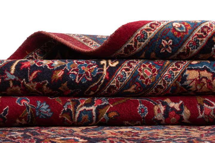 9' 9 x 12' 11 Kashan Wool Rug