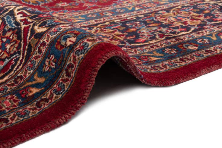 Detail image of 9' 9 x 12' 11 Kashan Wool Rug