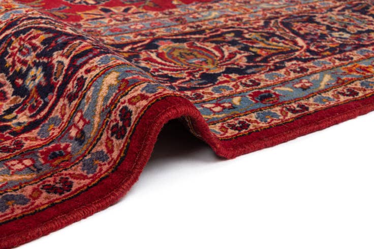 Detail image of 11' 11 x 13' 7 Kashan Wool Rug