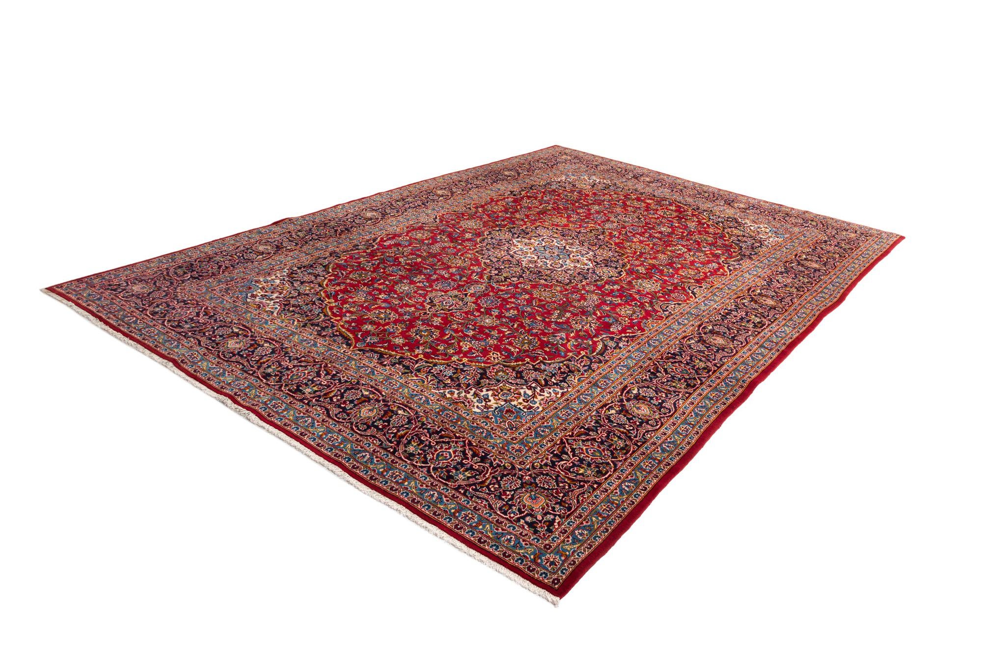 9' 10 x 13' 8 Kashan Rug