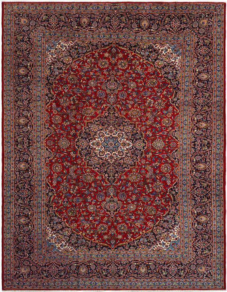 Detail image of 9' 10 x 13' 8 Kashan Rug