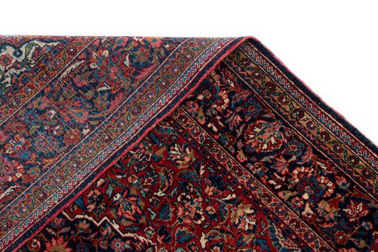 Detail image of 3' 10 x 7' Kashan Wool Rug
