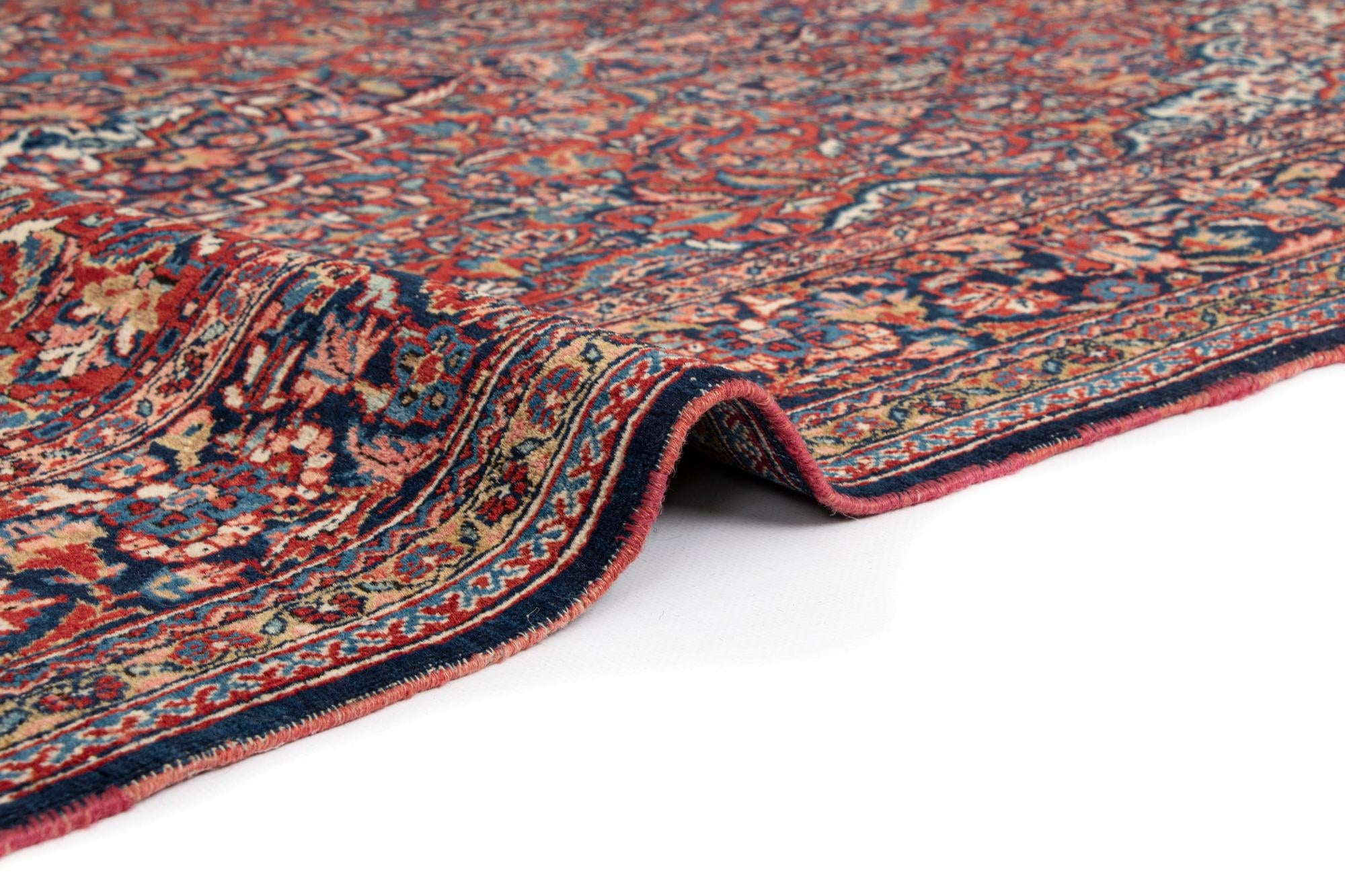 3' 10 x 7' Kashan Wool Rug