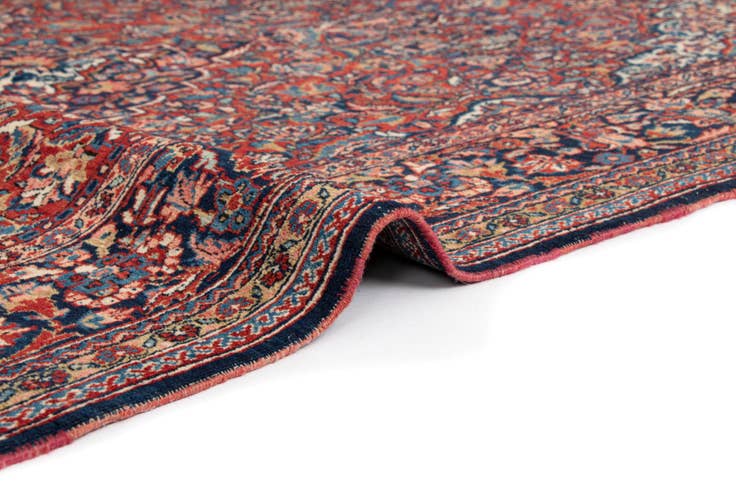 Detail image of 3' 10 x 7' Kashan Wool Rug