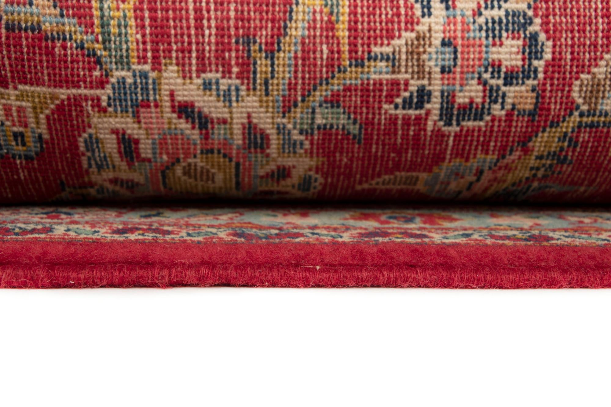 7' 9 x 11' Hand Knotted Kashan Persian Wool Rug