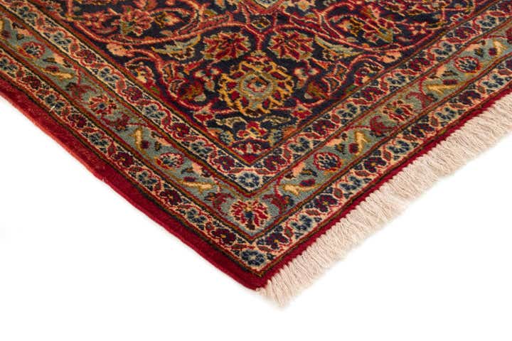 8' 1 x 11' 3 Hand Knotted Kashan Persian Wool Rug