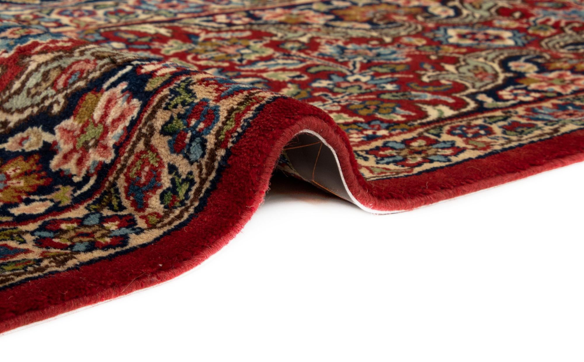 9' 10 x 14' 3 Hand Knotted Kashan Persian Wool Rug