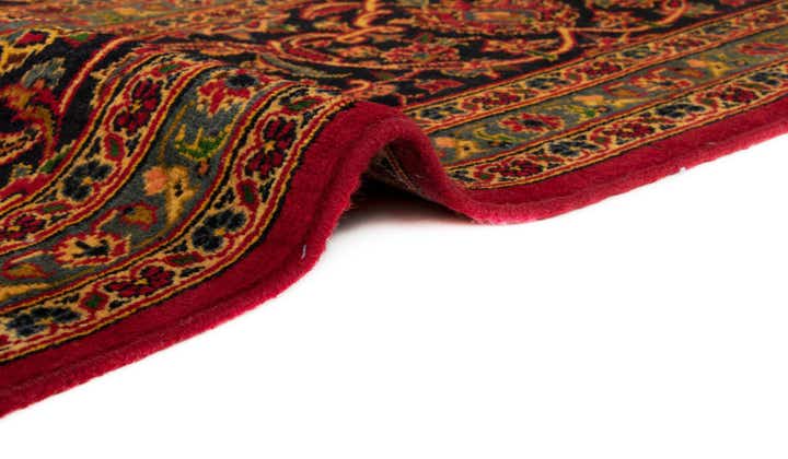 9' 7 x 12' 10 Hand Knotted Kashan Persian Wool Rug