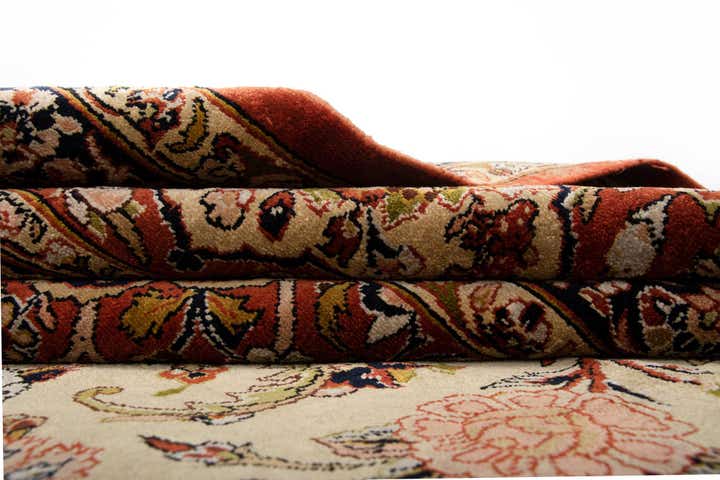 8' 6 x 11' 7 Hand Knotted Kashan Persian Rug
