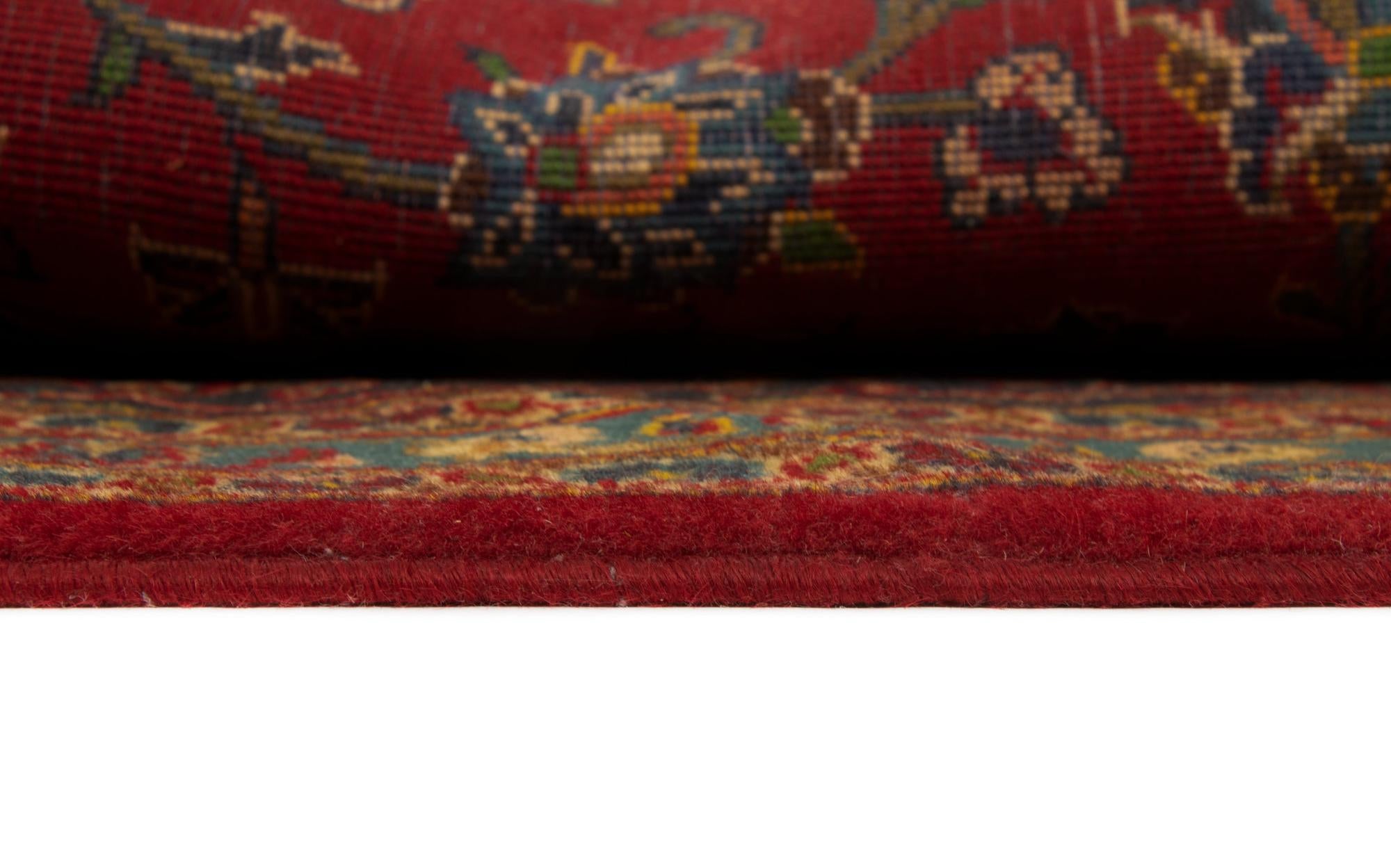 8' 3 x 11' 5 Hand Knotted Kashan Persian Wool Rug