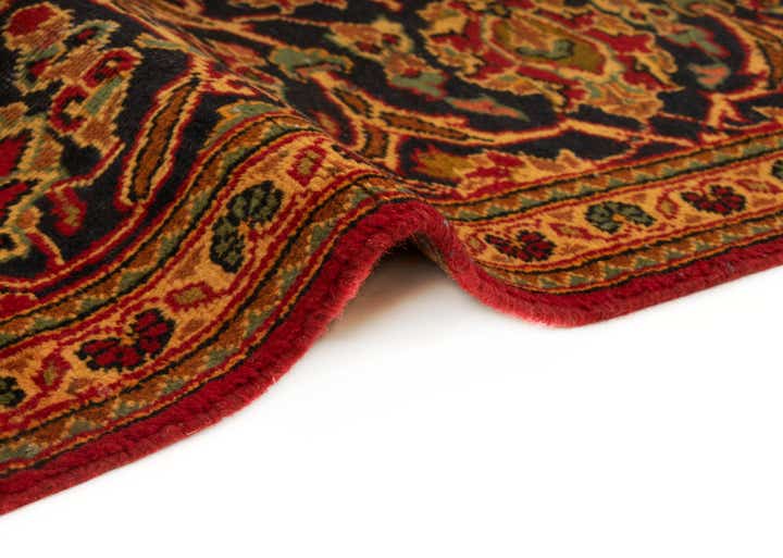 8' 2 x 11' 3 Hand Knotted Kashan Persian Wool Rug