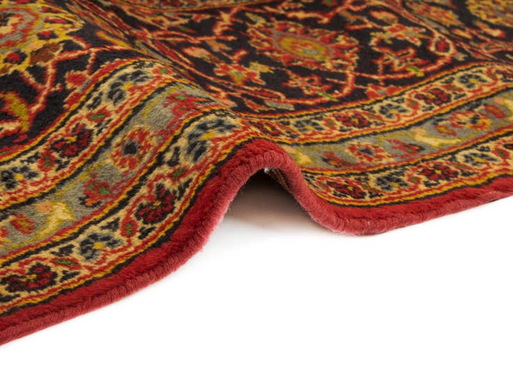 Detailansicht von 250cm x 350cm Kashan Wolle Teppich
