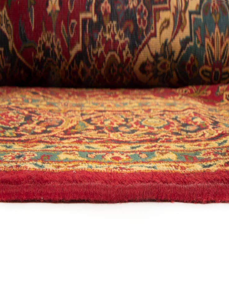 Detail image of 7' 10 x 11' 8 Hand Knotted Kashan Persian Wool Rug