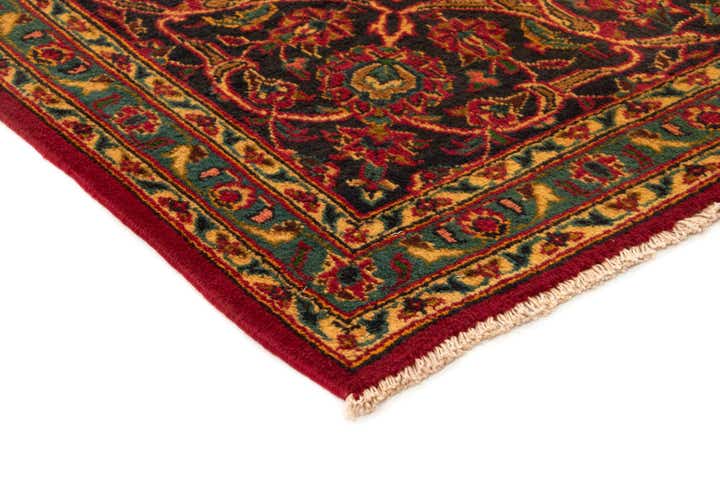 7' 10 x 11' 8 Hand Knotted Kashan Persian Wool Rug