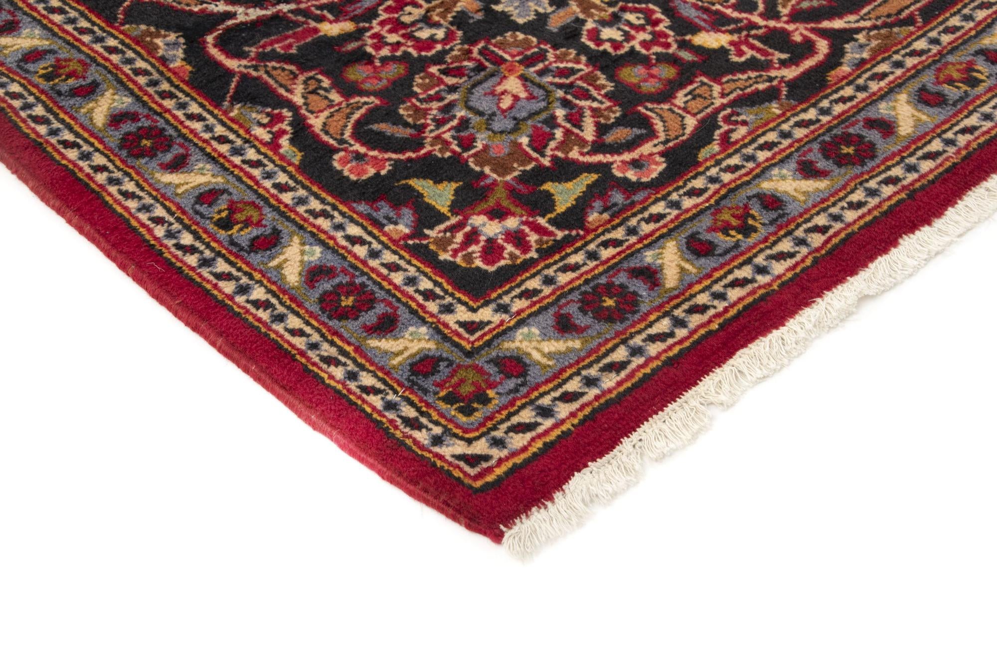 8' 9 x 13' Hand Knotted Kashan Persian Wool Rug