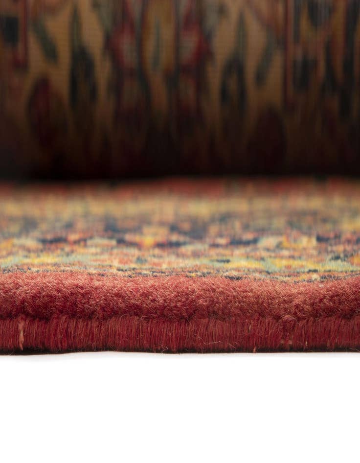 Detail image of 9' 7 x 12' 11 Hand Knotted Kashan Persian Wool Rug