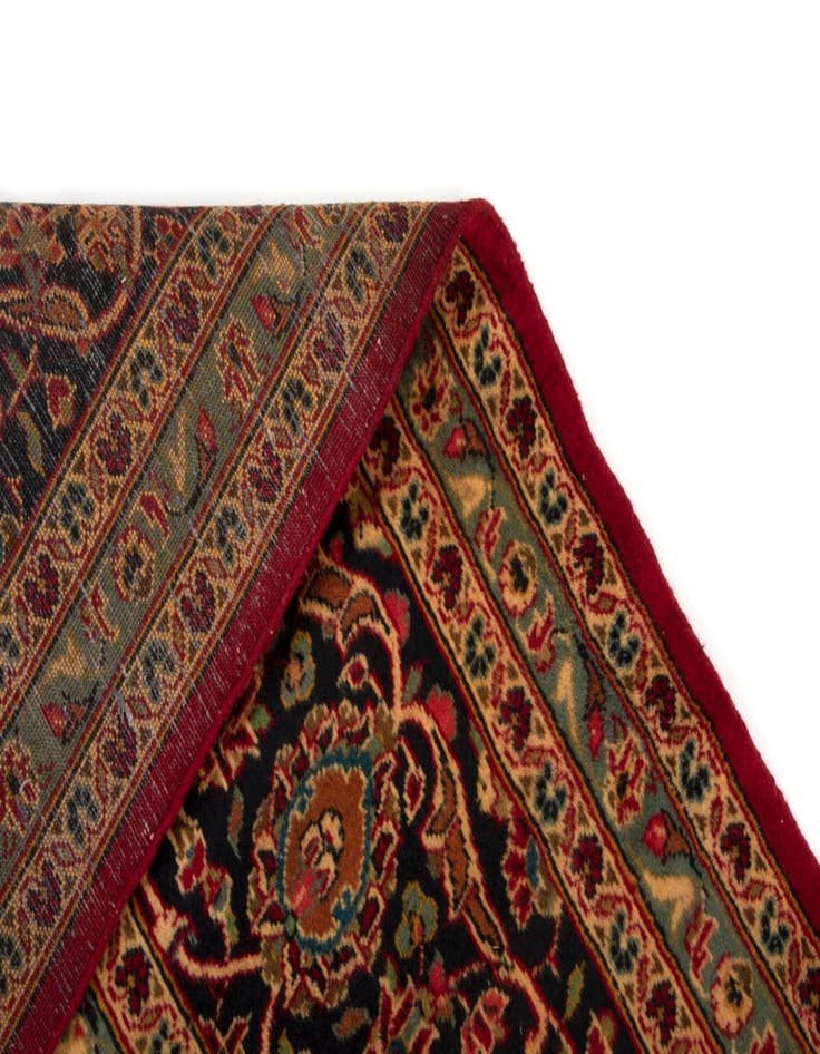 Detail image of 9' 7 x 12' 2  Hand Knotted Kashan Persian Wool Rug